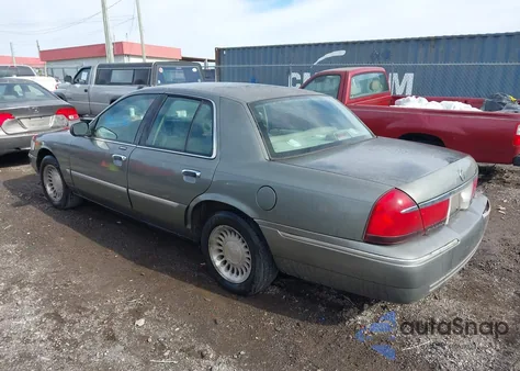 2001 Mercury Grand Marquis Ls из США, поврежденный, VIN 2MEFM75W81X634694